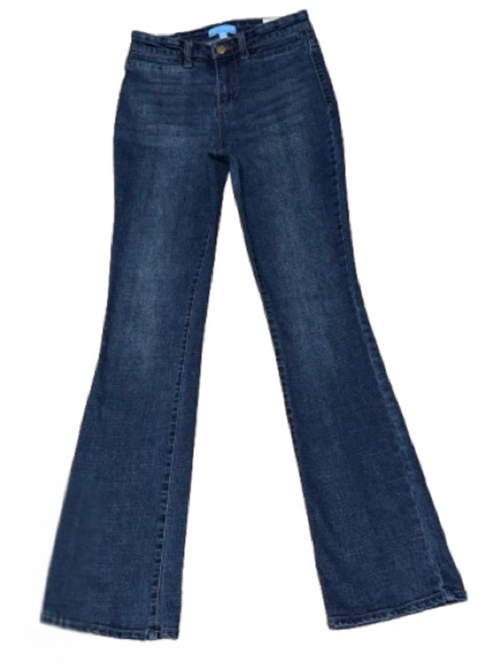 👖🌾 DRAPER JAMES Flare Jeans Dark Wash Blue Stretch Denim | US Women's Sz 2